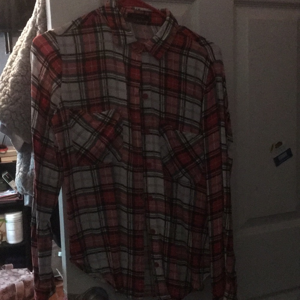 Long sleeve paid shirt